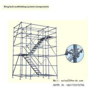 All-round Heavy Duty Ringlock Scaffolding System Components
