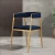 Import alloy luxury banquet  modern metal restaurant cafe saarinen dining chair from China