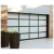 Import Aluminum alloy material frosted glass modern new black sectional panel garage door prices from China