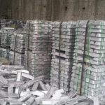 Aluminum ingot A7 99.7% and A8 99.8%