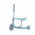 Import Aluminum Nylon PU Wheel scooter foot kick 3 wheels scooter for child from China