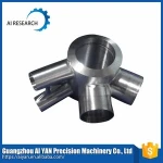 Aluminum precision machining cnc lathe process service parts