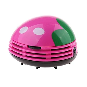 Amazon Top Seller 2019 Multi-function Home Gadget Hot Gift Promotion Creative Mini Ladybug Desktop Vacuum Cleaner