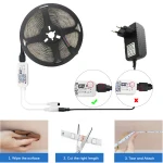 Amazon Top Seller Twinkly Dream Color 5050 Rgb Led Strip Light 5m Led Stripe 24keys Smd Ir Remote Controller