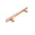 Import America Popular Glossy Rose Gold Furniture Handle T Bar Shape Solid Aluminum Profile Handle from China