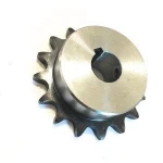 American Standard ANSI #40 1/2" Chain Sprockets bore 17mm finished bore sprocket with keyway and set screws