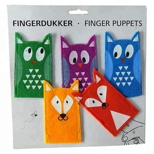 Animal toys for kids finger puppets toys  felt finger puppets