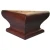 Import antique cheap solid wooden triangle furniture parts from China