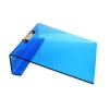 Apex A4 size office supplies display clip writing board storage large blue plastic clipboard