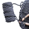 Arm knitting yarn for chunky yarn blanket,soft washable tube bulky giant yarn for weave craft crochet pet house 250g 2cm