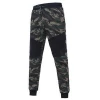 Army camouflage fitted active wear tracksuit /  Slim fit color combination mens tracksuit for training wear