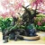 Import Artificial Cherry Blossom Tree flower Plant Garden Landscape from China