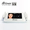 artmex v8 tattoo machine  permanent makeup pen eyebrow make up&amp;lip rotary tattoo machine strong motor pen gun