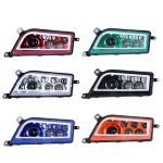 ATV Parts LED ATV Headlight High Low Beam Front Headlamp for Polaris RZR XP 4 TURBO