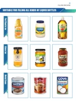 Automatic Double Head Viscous Liquid Granule Pepper Sauce Thick Sauce Paste Bottle Paste Filling Machine
