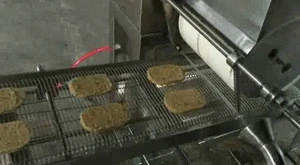 automatic hamburger patty nugget forming machine