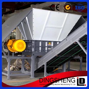 Automatic waste rubber recycling machine