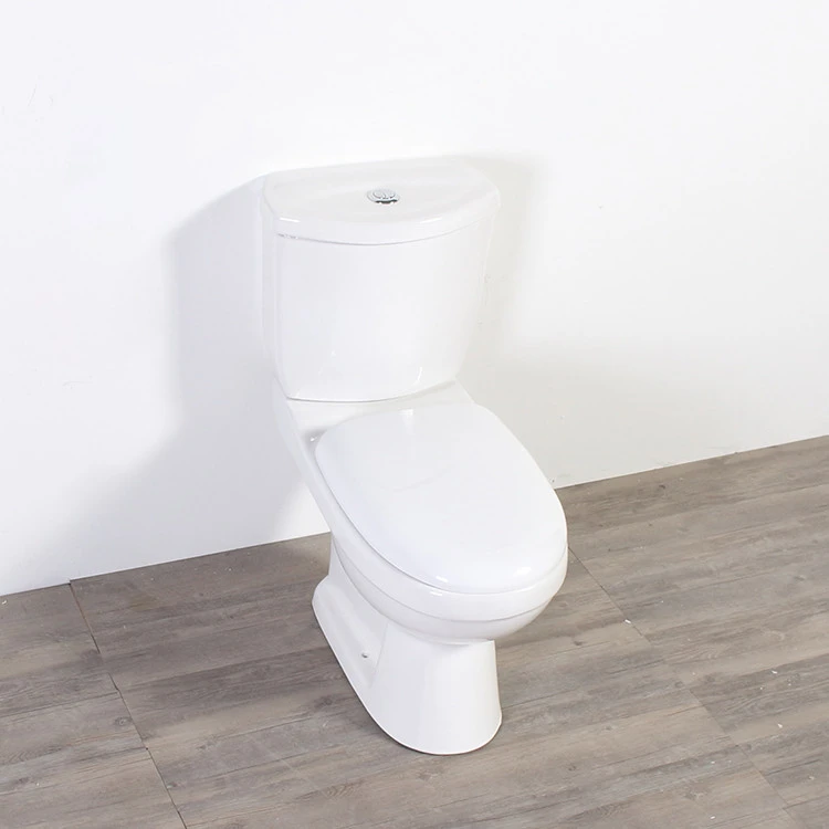 B1102 YEXIZ Minimalist High Quality Sanitary Wares White Ceramic Two-piece Toilets with Dual-flush