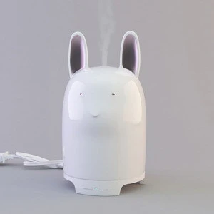 Baby Room Decoration Pink Bunny Electric Portable Nebulizing Diffuser for Essential Oils