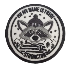 Badges Customized Design Garment Custom Embroidery Patch Woven Label