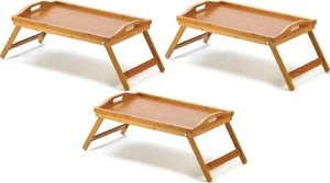 Bamboo Folding Bed Tray Table