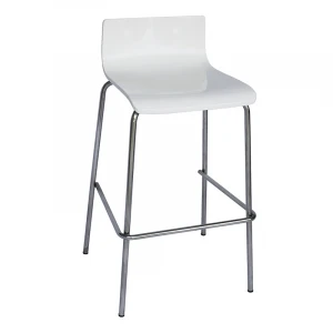 Bar Furniture Bent Wood Metal High Bar Stool Chair