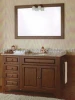 Bathroom vanity Bathroom cabinet solid lacquer with mirror