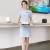 Import Beautician Uniforms Short Sleeves Dress  for Women Waitress Receptionist Beautician from China