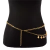 Beautifully made 34g multilayer waist chain jewelry chain belt