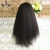 Import Beauty girl wholesale factory price elastic band yaki human hair full lace kinky straight wig from China