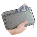 Bedazzled Dual Cheap Silicone Passport Cover Wallet With Gps