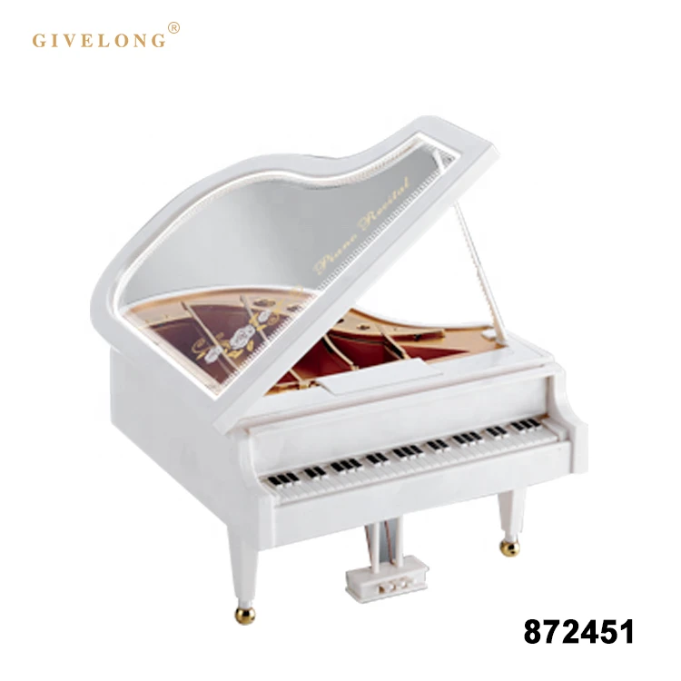 best gift lovely plastic piano mini music box