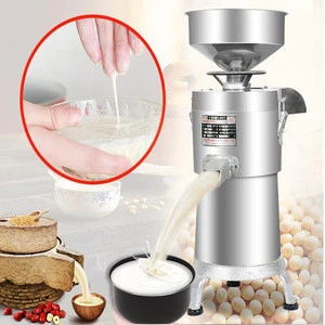 Best price food processing soybean grinding extruder production soya milk making machine