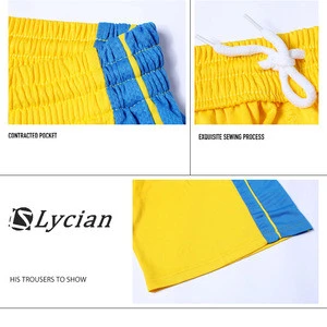 Best quality and factory price yellow and red sleeveless fit vest basketball wear