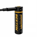 Beston 1.5V Lithium Battery Cell 3500mWh Long Lasting USB Rechargeable Double A Li-ion Batteries