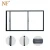 Import Big Double Tempered Glass Slim Frame Balcony Sliding Door from China