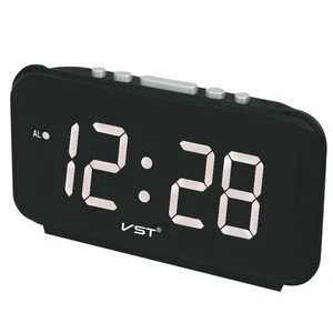 Big screen LED clock led calendar with plug-in power to do large-print LED wall clock led clock