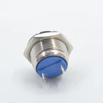BIJIA 1p4t slide switch 1p2t 19 mm push button momentary type 16-A1