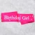 Import Birthday party supplies shoulder strap happy birthday girl belt ribbon Birthday girl sash from China