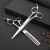 Import Black Japanese Stainless Steel 6inch hair thinning/ cutting barber scissors hair scissors set barber sissor from China