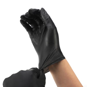 Black Nitrile Butadiene Rubber  Wear Resistant Work Gloves  nitrile