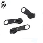 Black non lock zipper slider use on nylon zippers