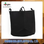 Black Nonwoven fabric planter grow bag