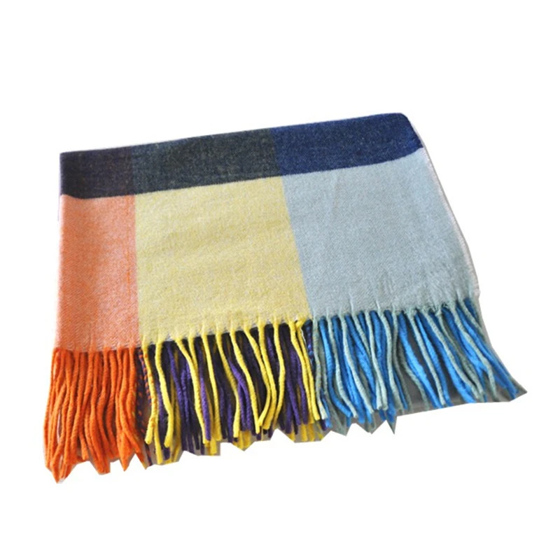 BLUE PHOENIX other scarves &amp; shawls 80%alpaca 20%nylon scottish tartan winter hijab jewish prayer shawle shawl for men