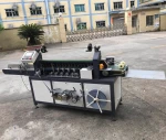 Book spine taping machine/tape spine machine/book back glue stick binding machine
