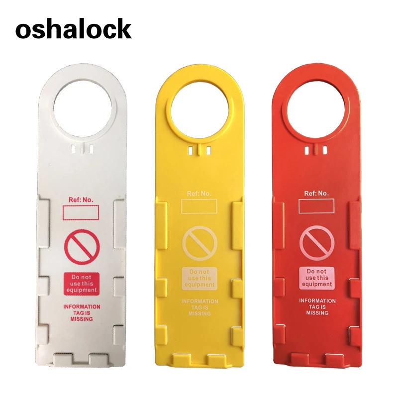 BOSHI ABS Engineering Plastic Safety Lockout Warning scaffold safety tag