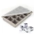 Import BPA Free Covered Flexible Square Ice Cube Maker 15 Cube Silicone Ice Cube Trays with Lid from China