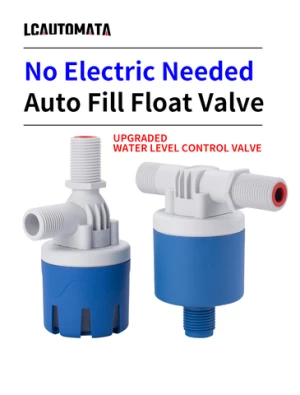 Brand New 1/2" Nylon Vertical Trough Float Auto Shut Off Water Tank Level Valve
