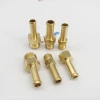 Brass clamp style hose barb to female inverted fittings