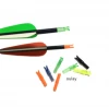 Break-in  Arrow  Plastic Nocks Bow And Carbon Arrow Plug-in Nocks For 6.2 mm*7.5~8.0 mm Arrows  Quick Shooting Strong Nocks